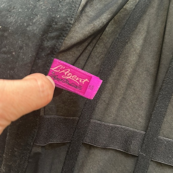 L’Agent by Agent Provovateur Black Bustier Size 32B - Picture 5 of 7